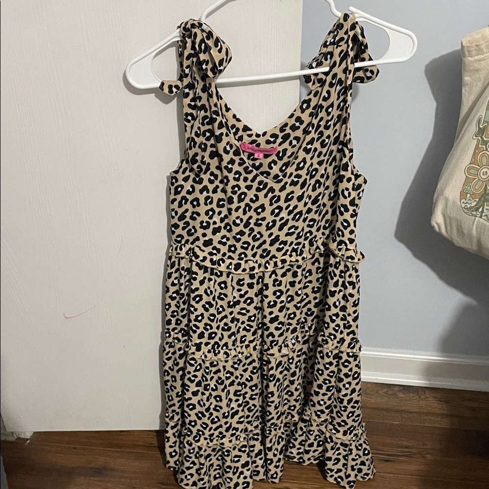 Simply Southern Leopard Print Casual Dress